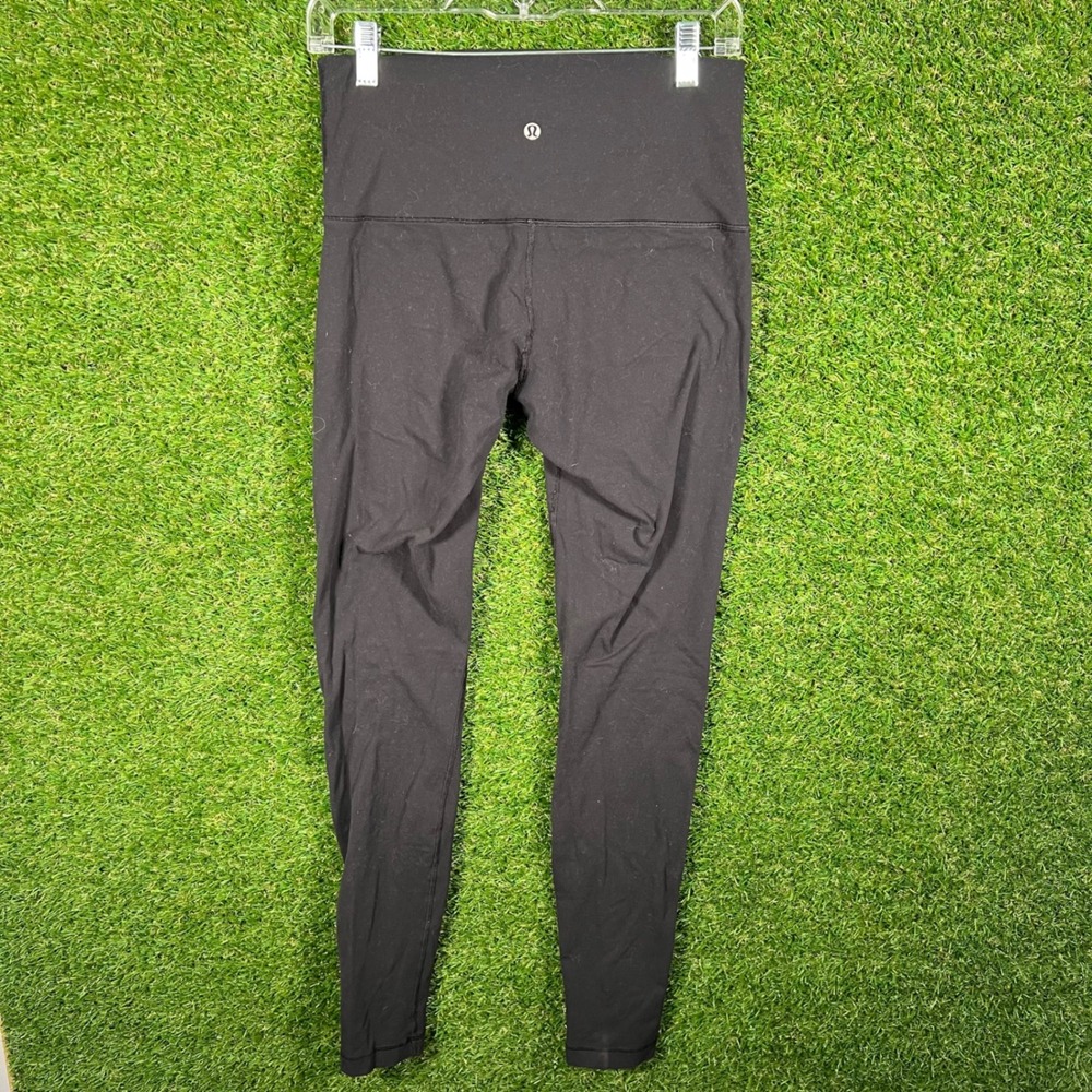 Lululemon Align High Waist Black‎ Leggings Athleisure Workout Yoga Size Small